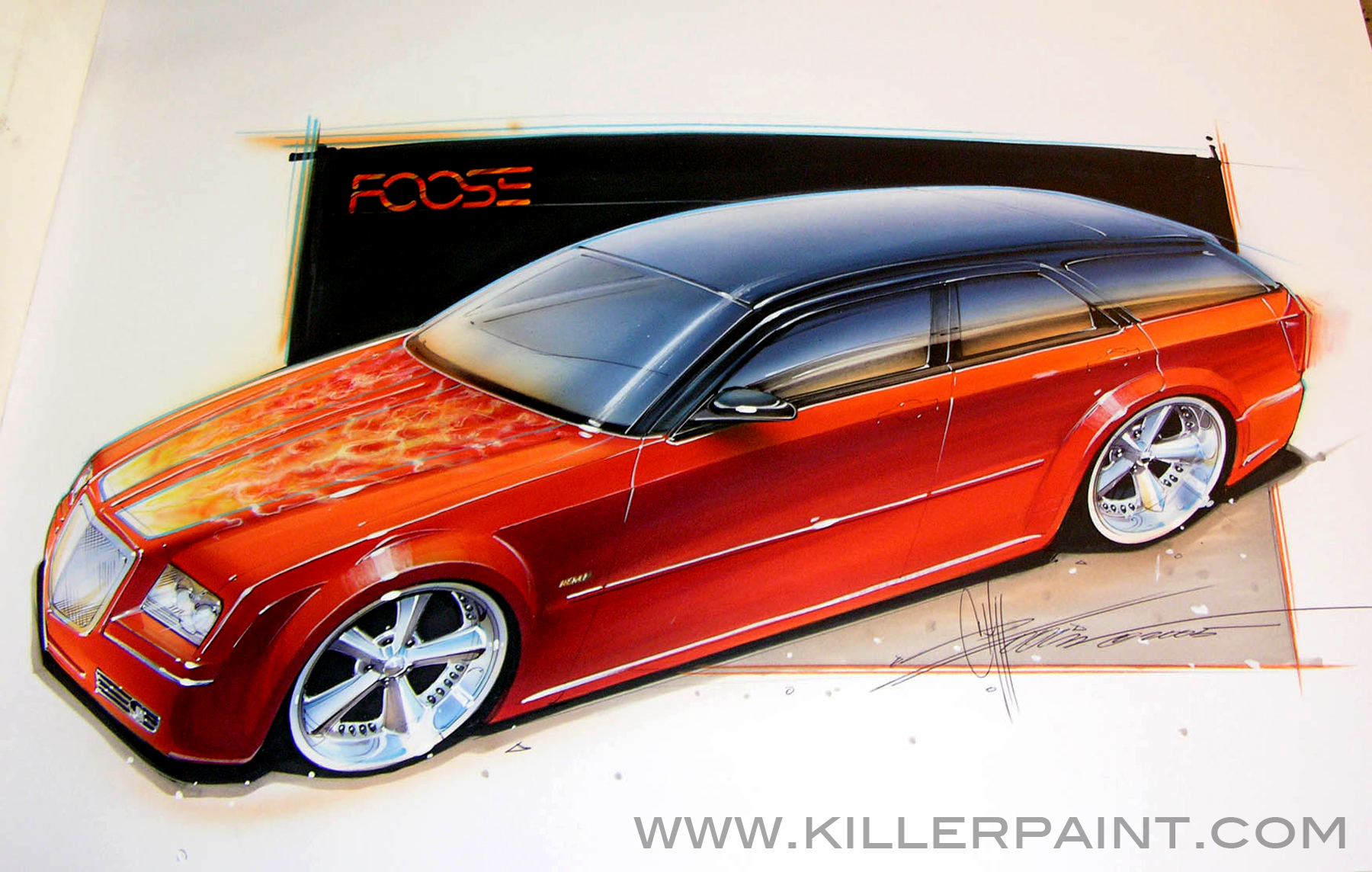 Chip Foose Car Sketches at Explore collection of