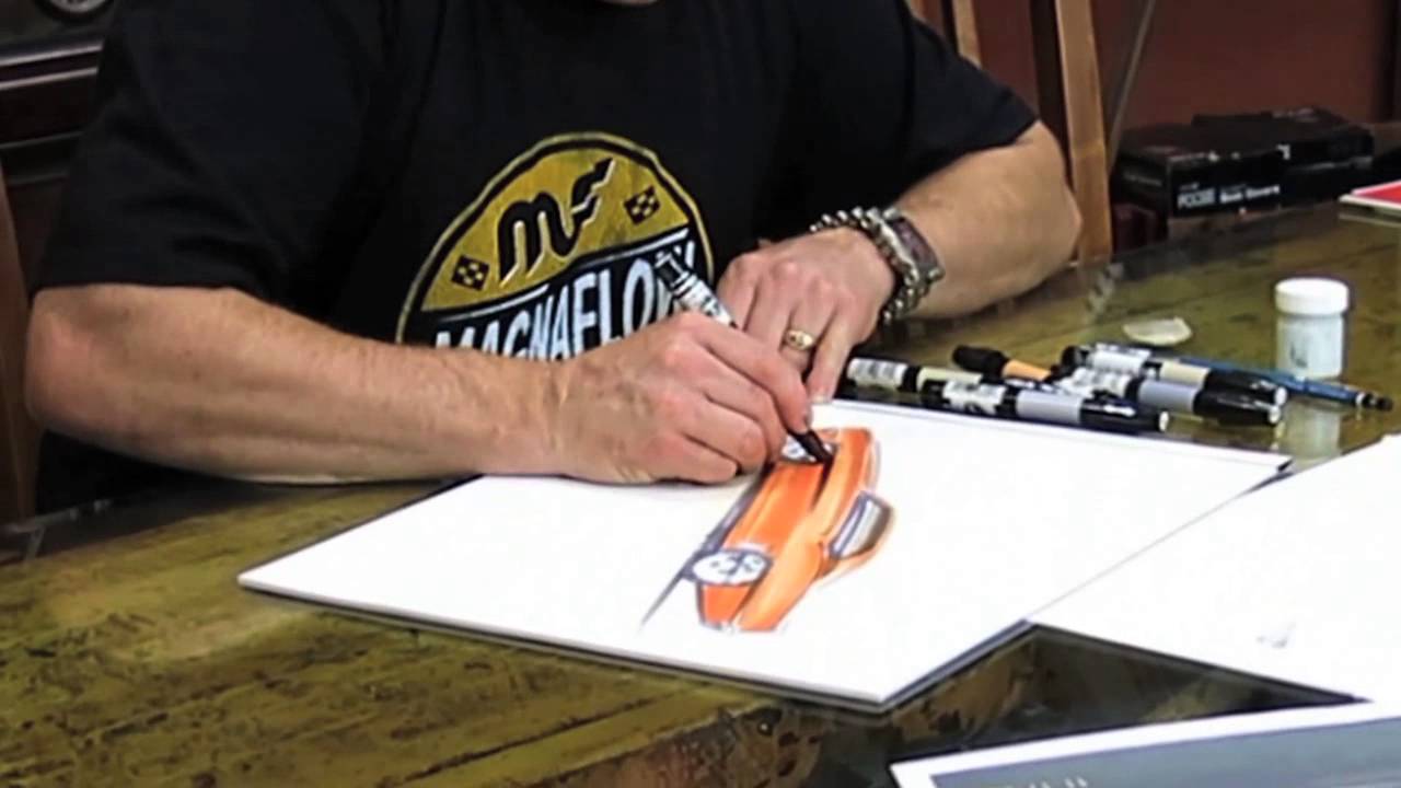 1280x720 Watch Chip Foose - Chip Foose Car Sketches