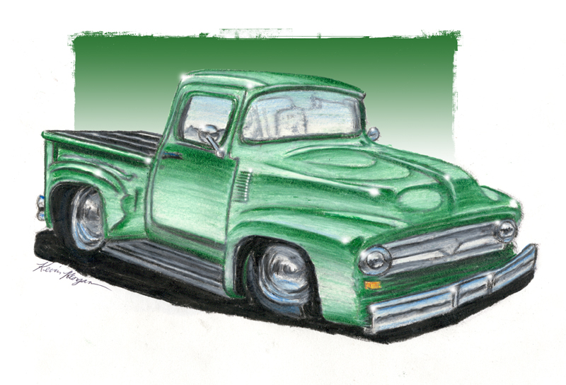 800x544 Drawn Truck Chip Foose - Chip Foose Sketches