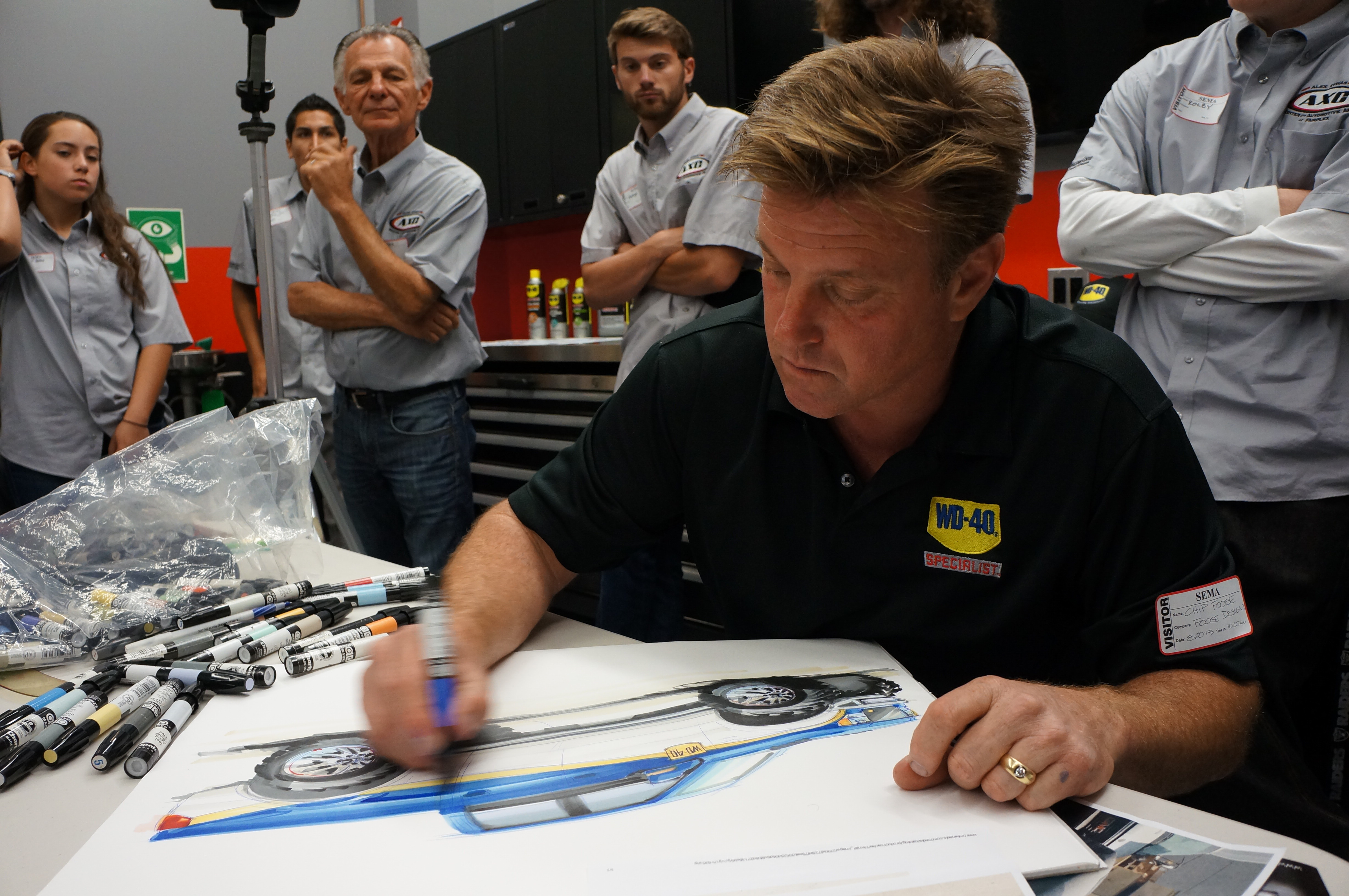 4912x3264 Wd 40 Company And Chip Foose Partner For Third Year To Design New - Chip Foose Sketches