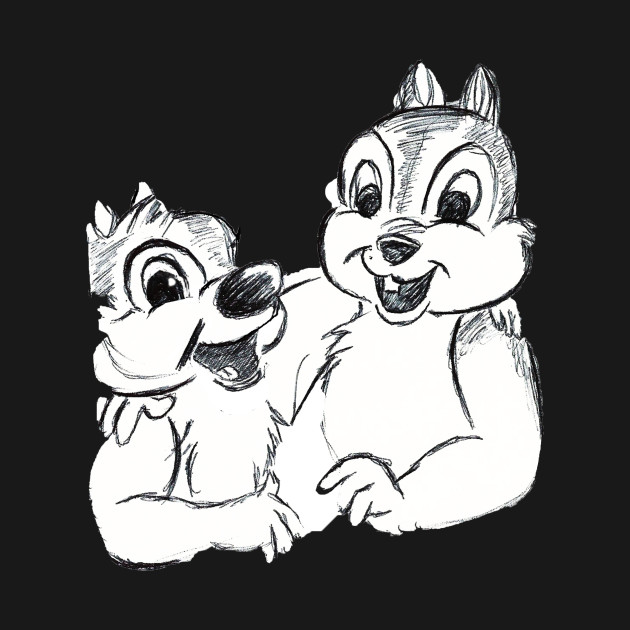 630x630 Chipmunk Sketch - Chipmunk Sketch