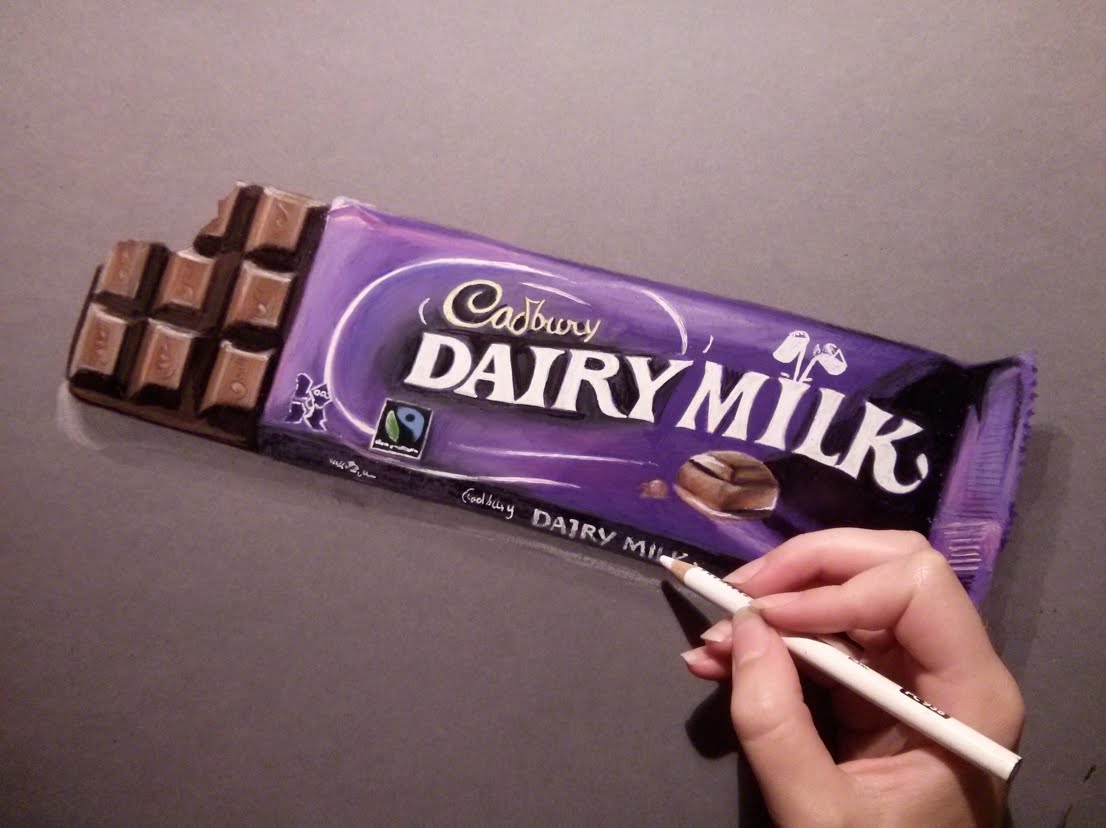 1106x828 Drawn Chocolate Sketch - Chocolate Bar Sketch