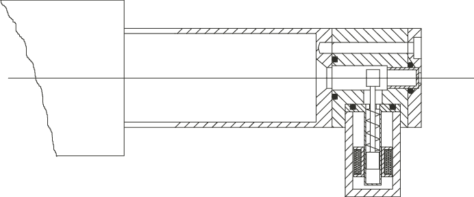 692x288 Sketch Of The Chopper. A Coil Of Copper Allows Vertical - Chopper Sketch