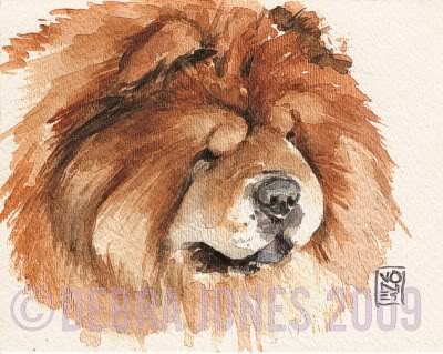 400x319 Dog A Day Art Blog Chow Chow - Chow Chow Sketch