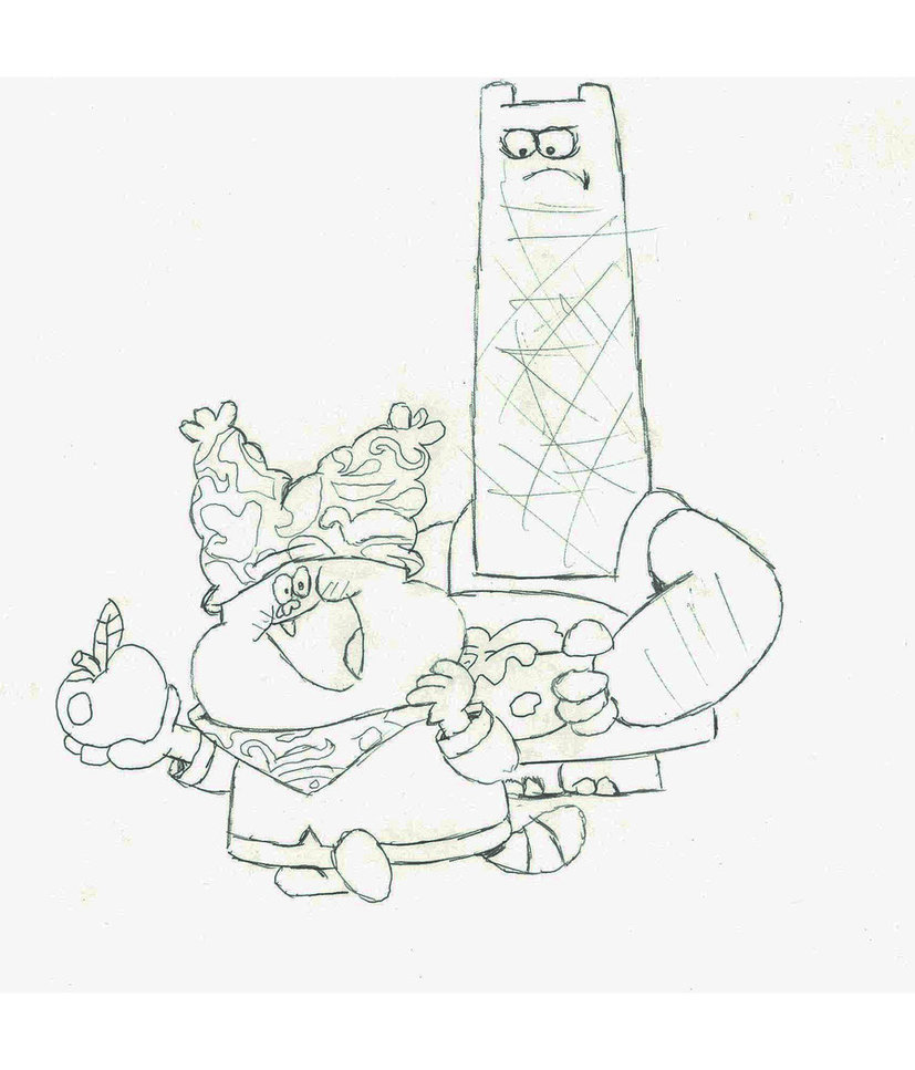 827x967 Chowder Sketch By The Bound Phoenix - Chowder Sketch