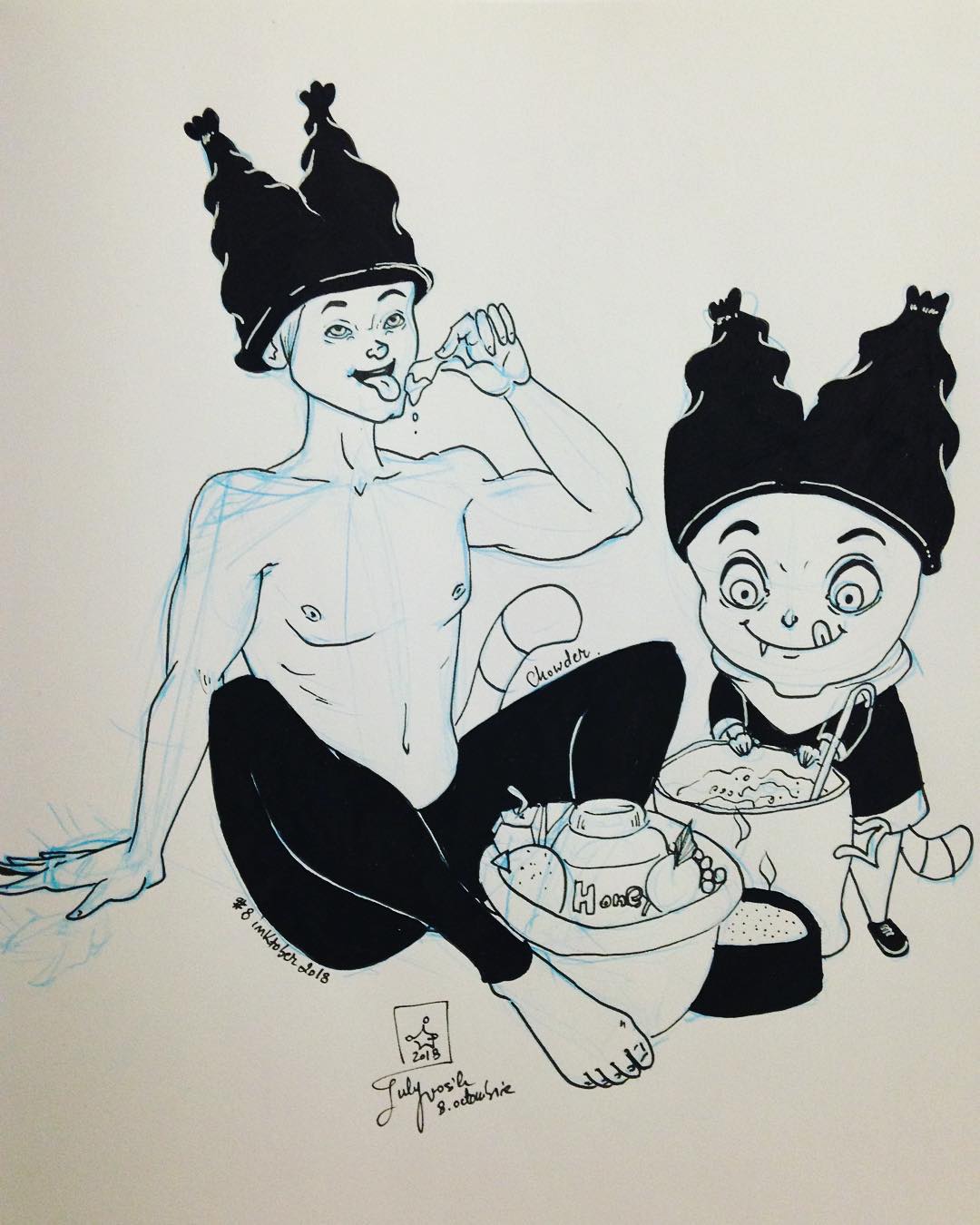 1080x1350 Iulyvasileinkober2018 - Chowder Sketch