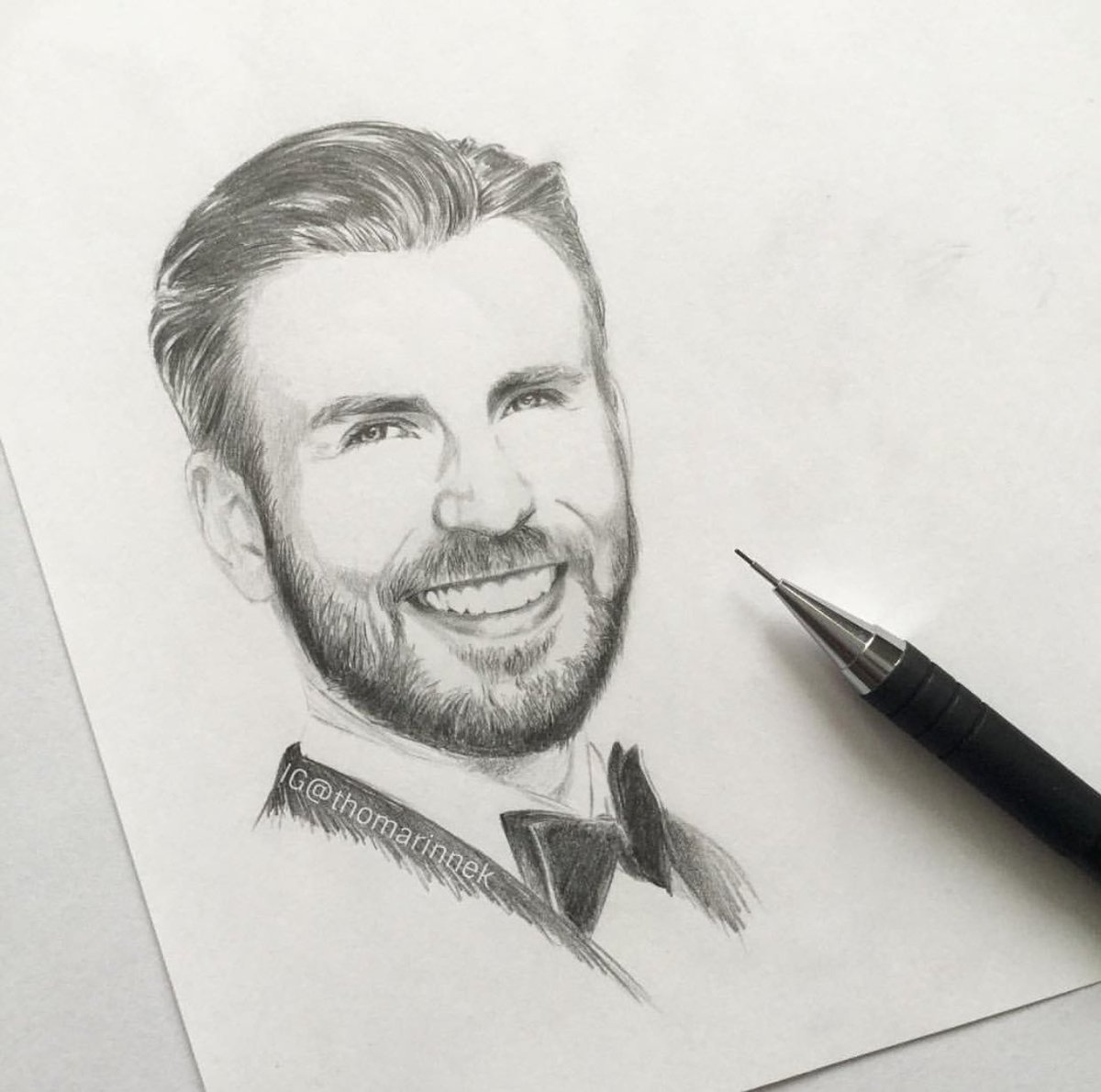 1200x1190 Chris Evans Online On Twitter So Good! - Chris Evans Sketch