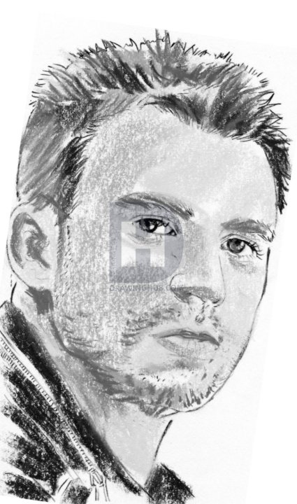 425x720 How To Draw Chris Evans, Step By Step, Drawing Guide, By Catlucker - Chris Evans Sketch