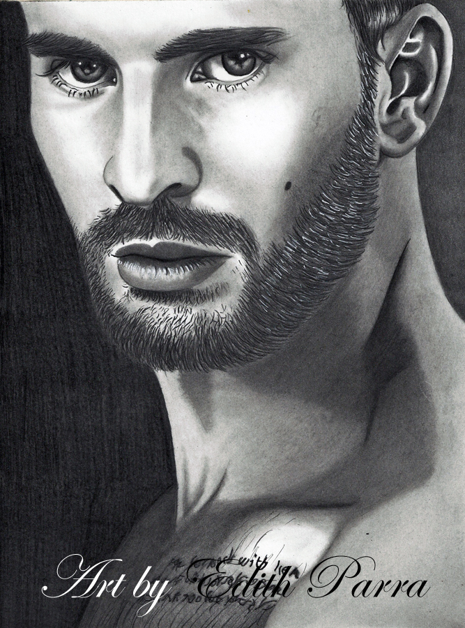 667x900 Chris Evans Edith Parra Exceptional Portrait Artist - Chris Evans Sketch