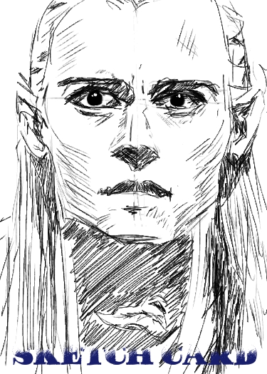 375x525 Chris Sketch Art Lord Of The Rings - Chris Sketch
