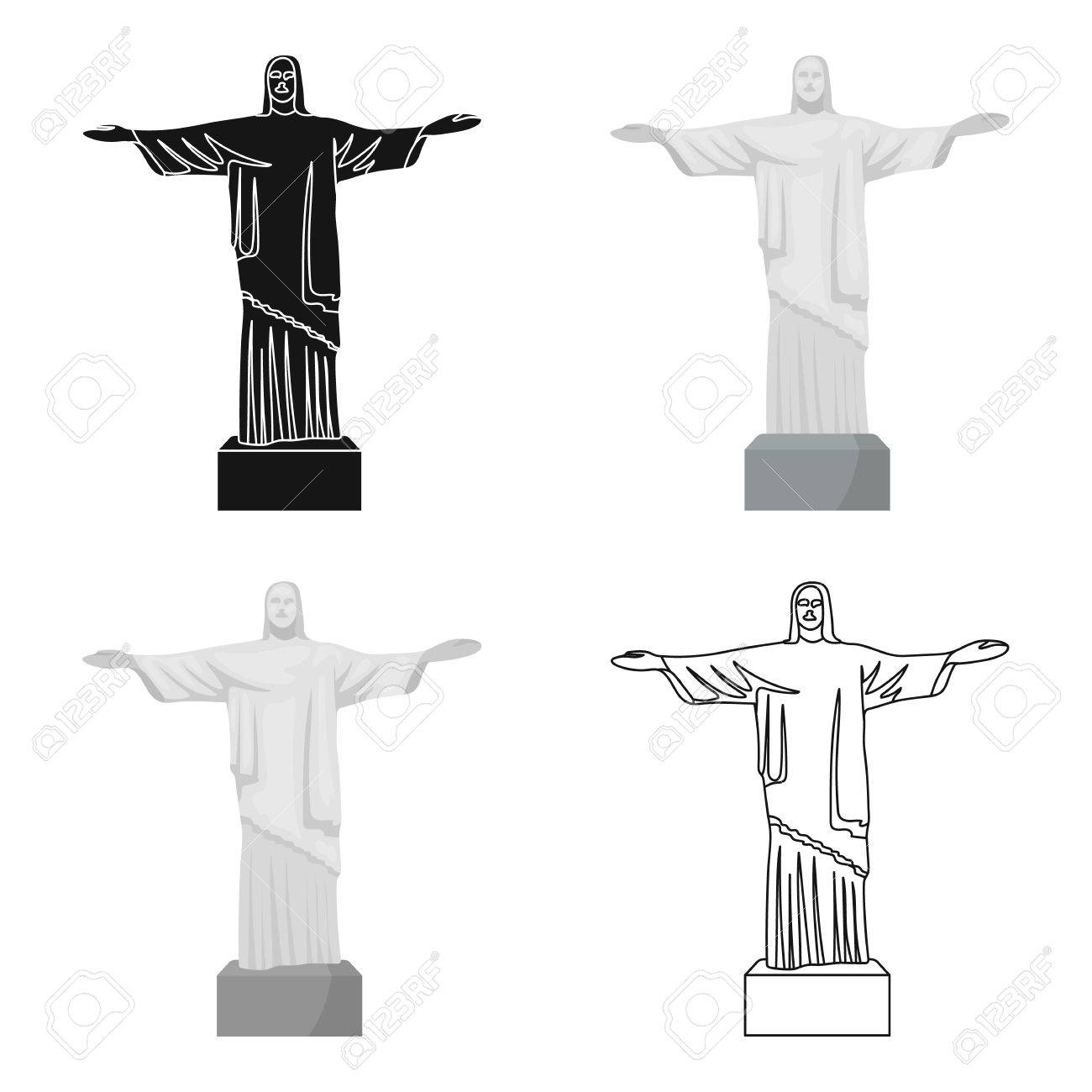 1300x1300 Free Christ The Redeemer Icon 74412 Download Christ The Redeemer - Christ The Redeemer Sketch