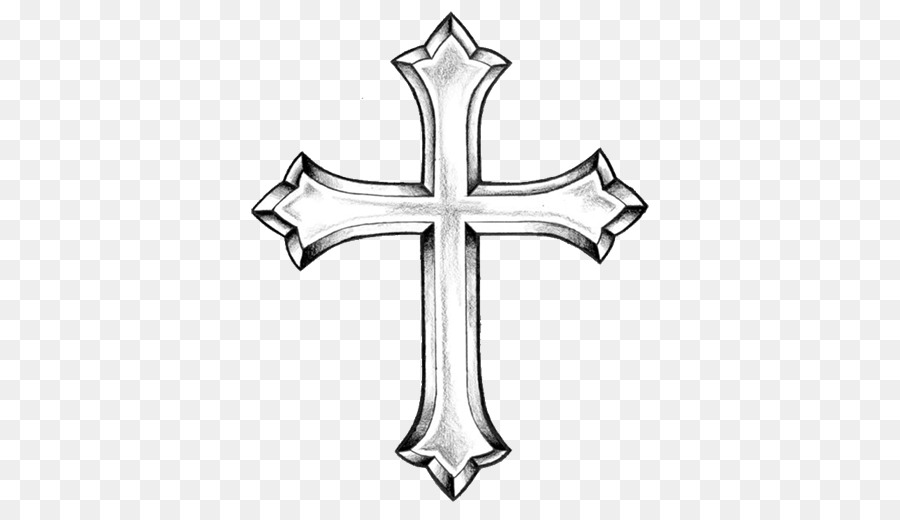 900x520 Drawing Christian Cross Art Sketch - Christian Cross Sketch