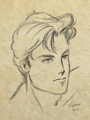 378x504 Christian Grey Sketches - Christian Sketches