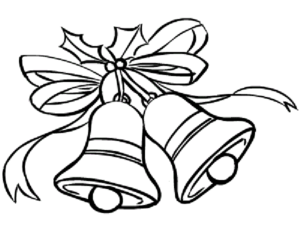 600x450 Drawn Christmas Christmas Bells - Christmas Bell Sketch