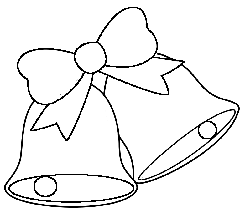 782x681 Drawn Christmas Christmas Bells - Christmas Bell Sketch
