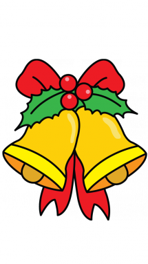 215x382 How To Draw Christmas Bells, Easy Step By Step Drawing Tutorial - Christmas Bell Sketch