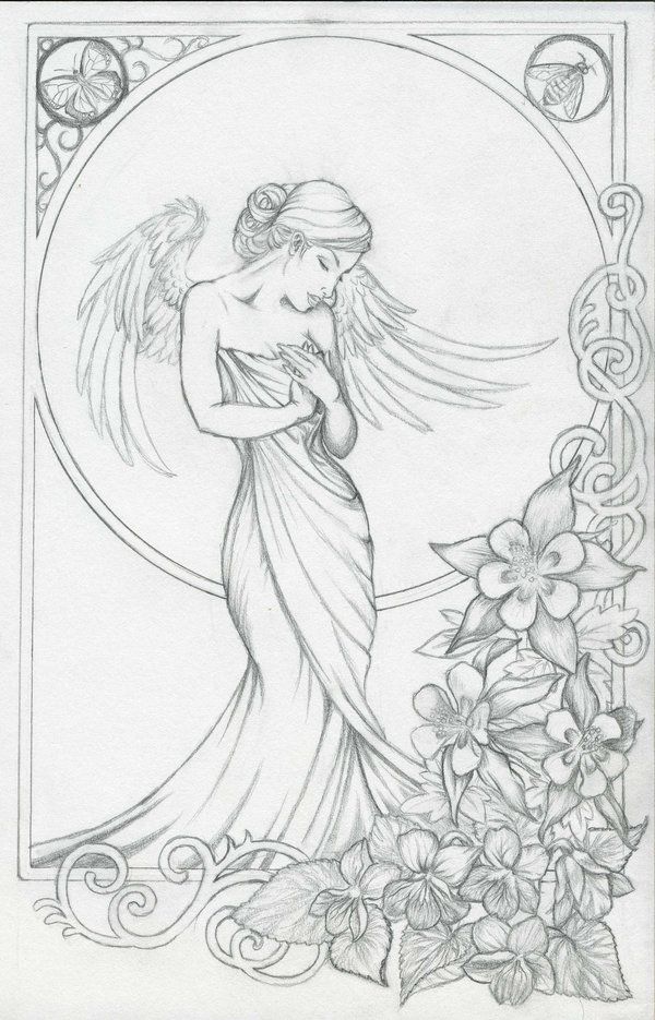 600x935 Christmas Card 2008 Sketch By M Everham Paper Piecing - Christmas Card Sketches