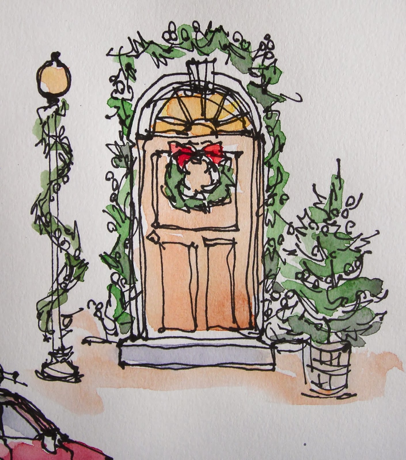 Christmas Decorations Sketches at Explore