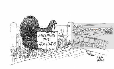 400x243 Christmas Meal Cartoons And Comics - Christmas Dinner Sketch