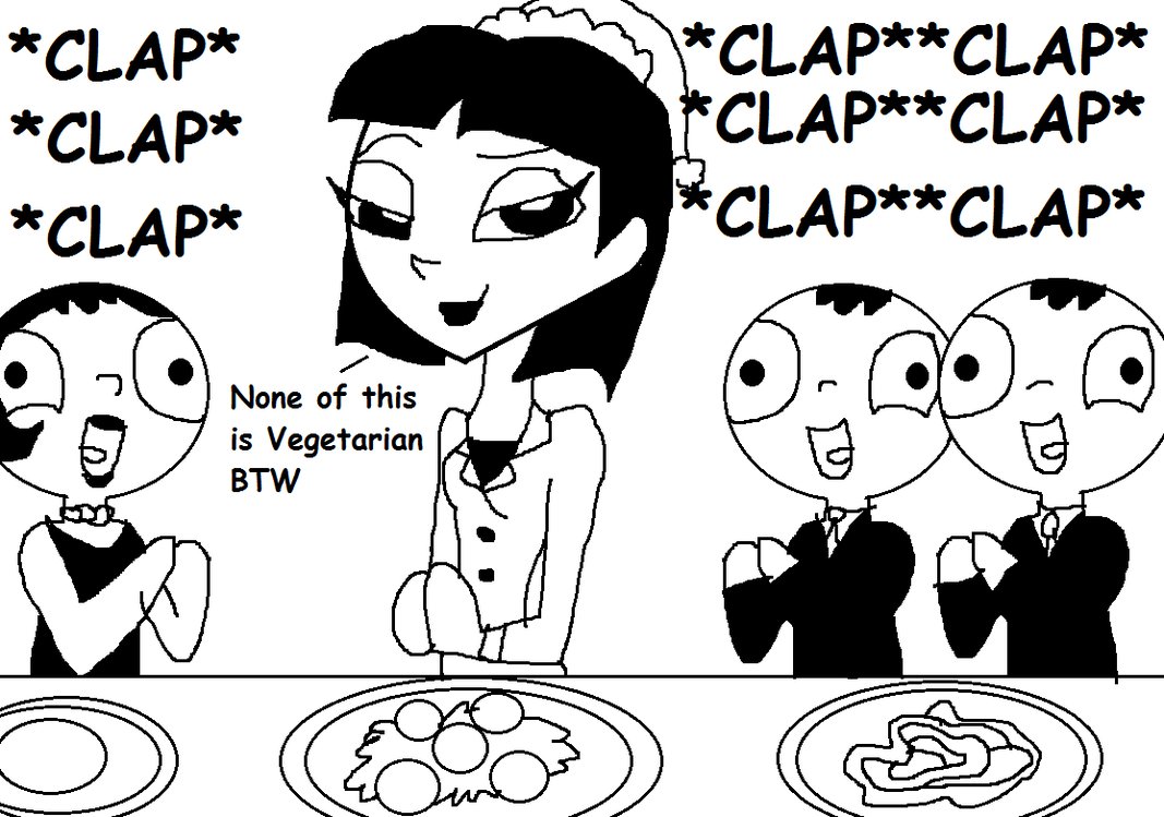 1067x749 Free Sketch - Christmas Dinner Sketch