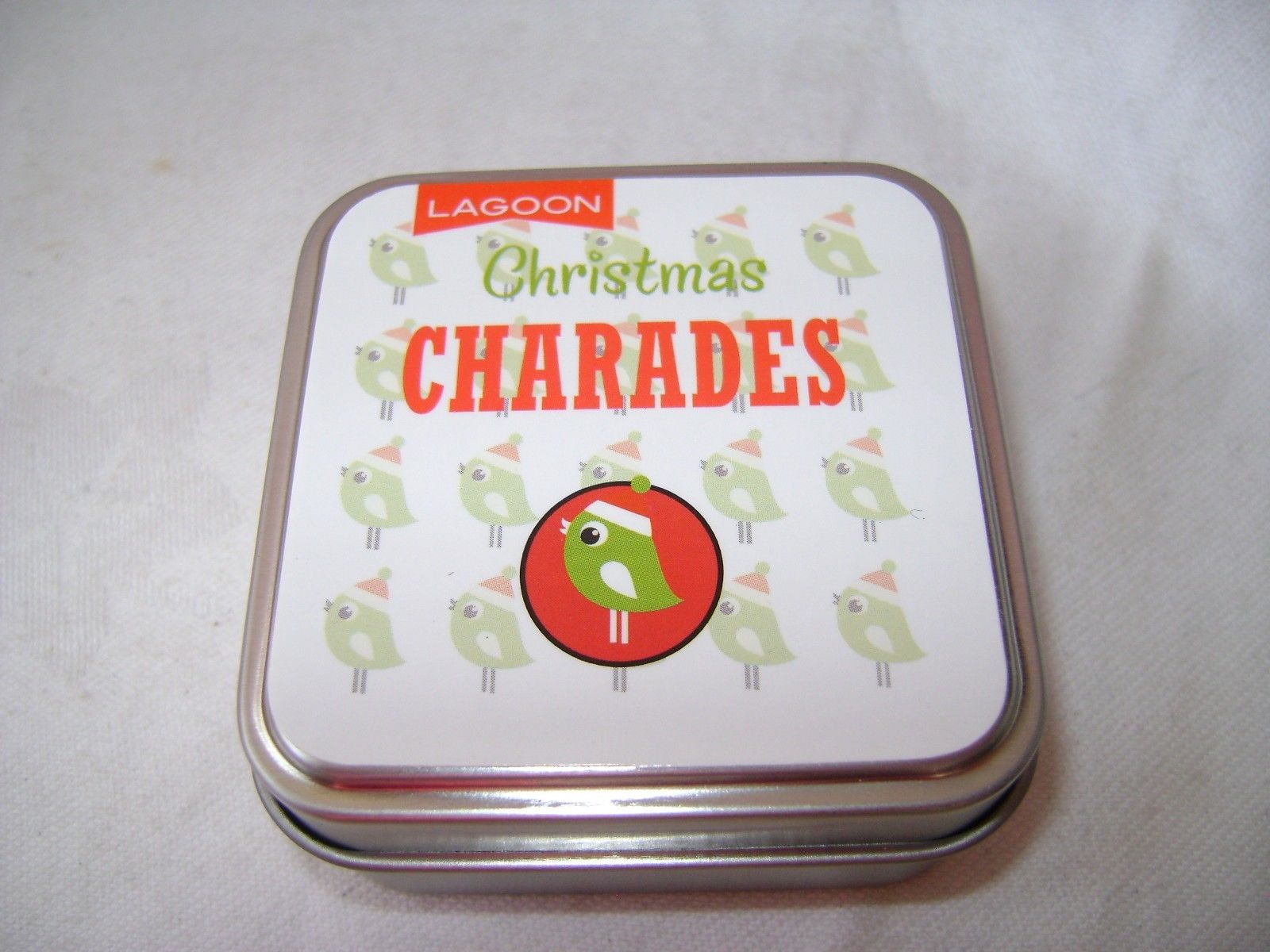 1600x1200 New Christmas Dinner Table Top Game Tin Choice, Bingo Charades - Christmas Dinner Sketch