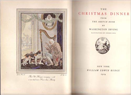 499x362 The Christmas Dinner, From The Sketch Book By Washington Irving - Christmas Dinner Sketch