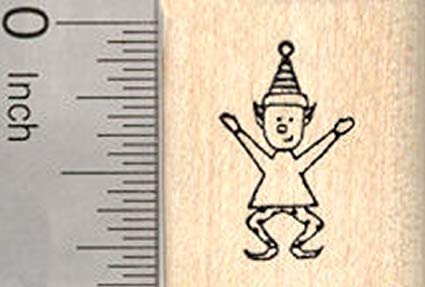425x287 Tiny Christmas Elf Rubber Stamp Arts, Crafts Amp Sewing - Christmas Elf Sketch