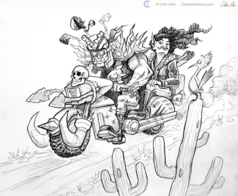 800x660 Merry Christmas - Christmas Gift Sketch