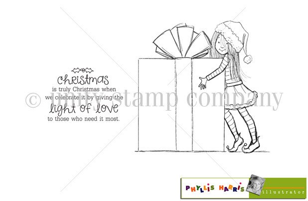 618x405 True Christmas Gift - Christmas Gift Sketch