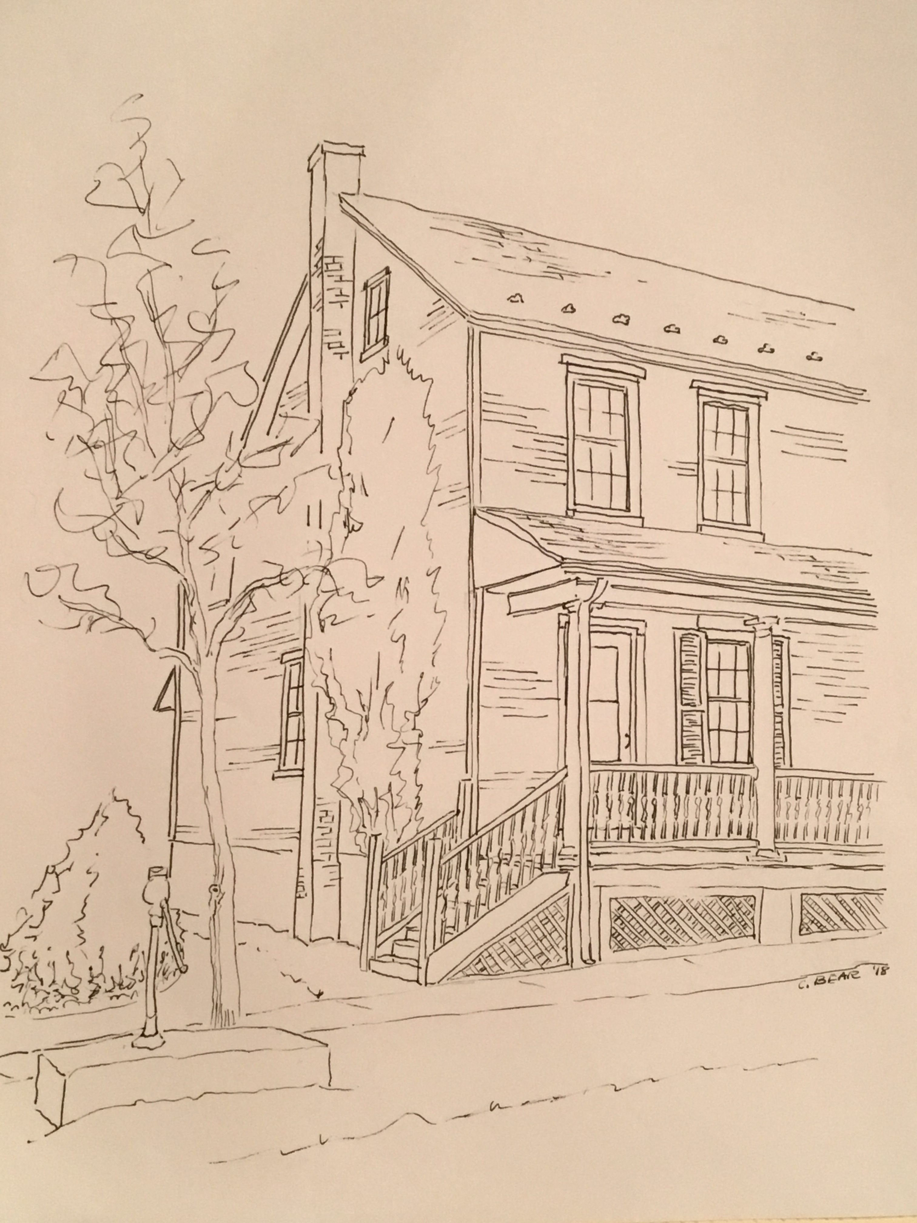 3024x4032 Gwhs Christmas House Tour House 1 Heart Of Chapman - Christmas House Sketch