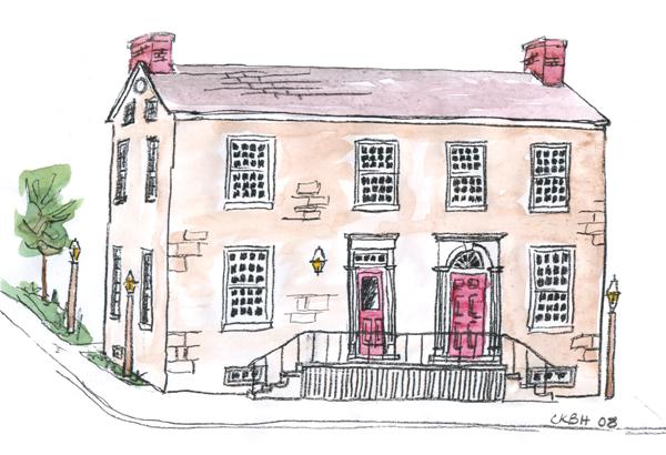 600x410 37th Annual Gwhs Christmas House Tour The Eagle - Christmas House Sketch