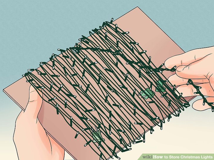 728x546 5 Ways To Store Christmas Lights - Christmas Light Sketch