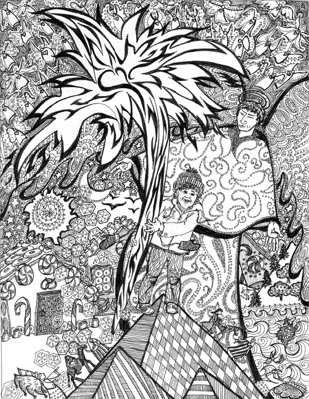 620x800 Week 1 Of Christmas Feast Of The Nativity Of The Lord - Christmas Nativity Sketches