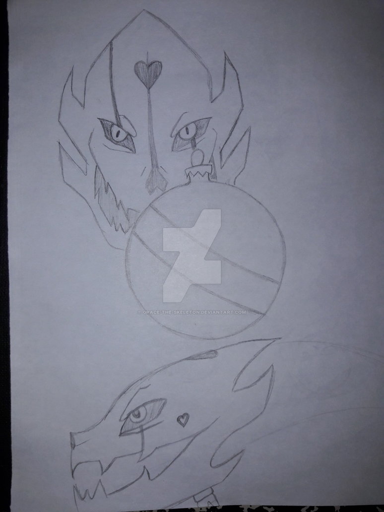 774x1032 Christmas Ornament (Sketch) By Grace The Skeleton - Christmas Ornament Sketch