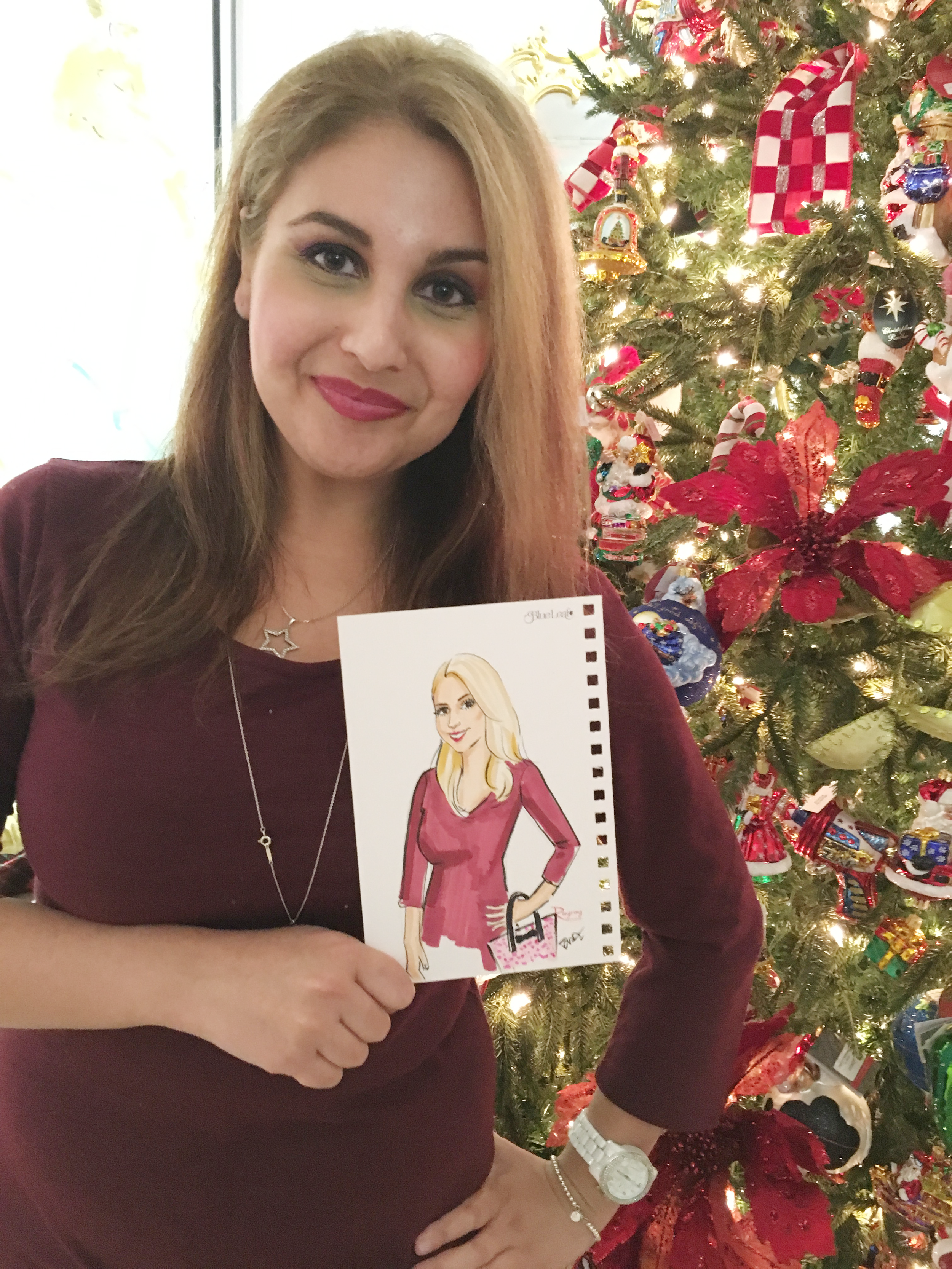 2500x3333 Live Sketch - Christmas Party Sketch