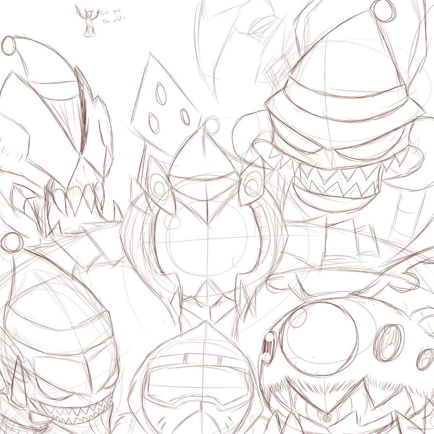 894x894 Sketch] The Void Christmas Party By Tawan103loi - Christmas Party Sketch