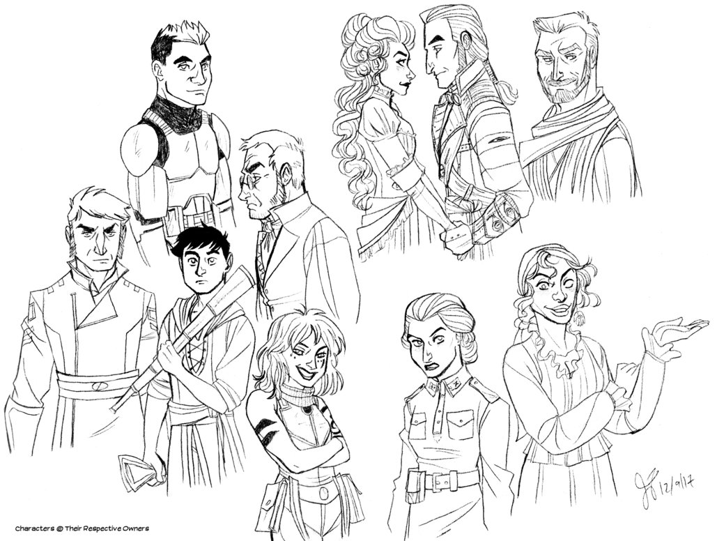 1029x776 Christmas Gift Sketch Dump 2017 By Ladypep - Christmas Present Sketch