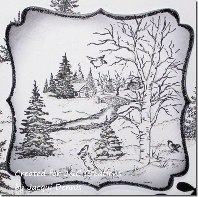 404x402 Welcome To Cats Whiskers Black Amp White Christmas - Christmas Scene Sketch