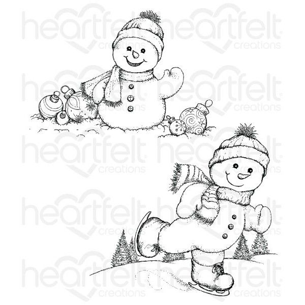 600x600 5 Frolicking Frosty Christmas Card Ideas - Christmas Sketch Ideas