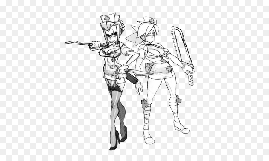 900x540 Skullgirls Drawing Christmas Sketch - Christmas Sketch Images