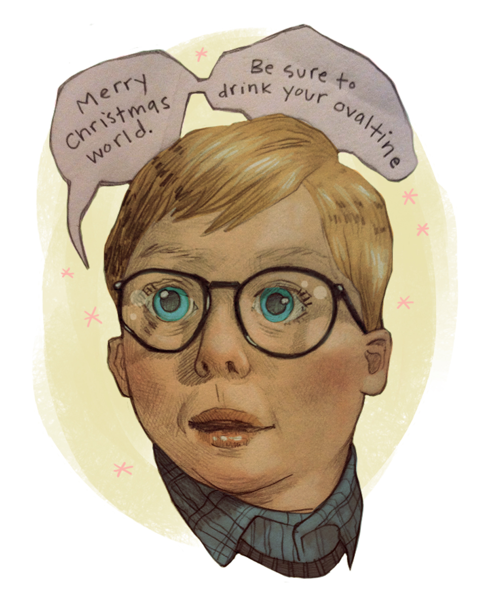 968x1200 Allie Doersch Christmas By Ralphie - Christmas Story Sketch