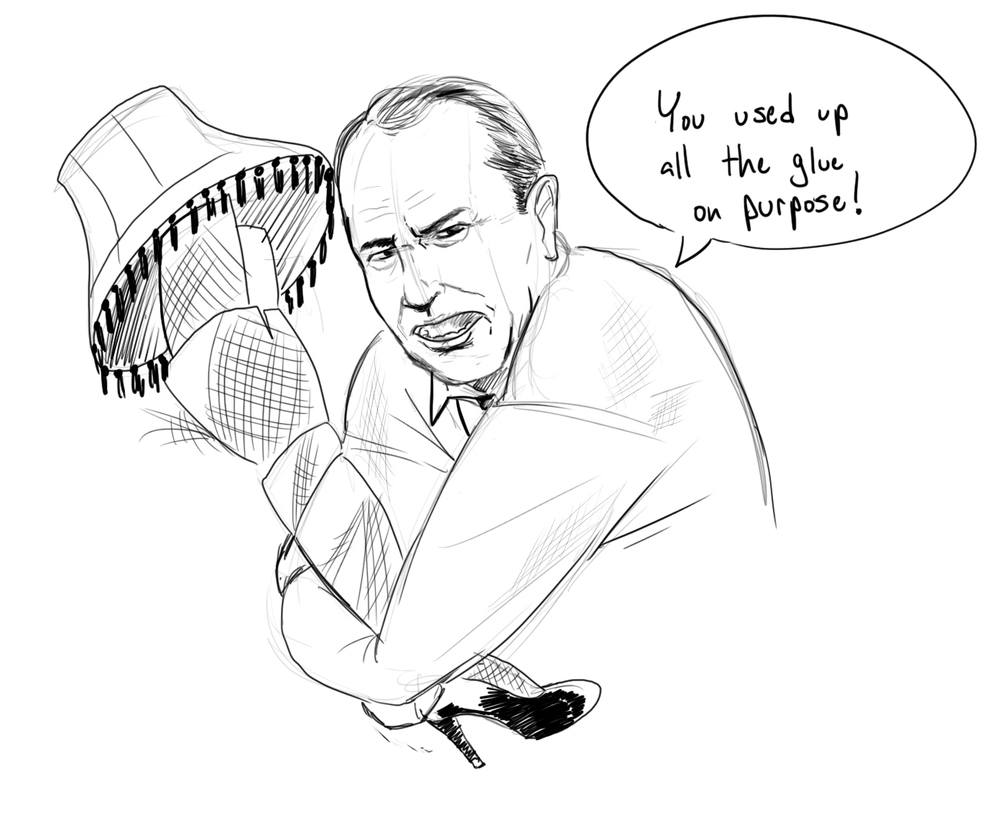 1000x822 Daily Sketch A Christmas Story Jason Muhr - Christmas Story Sketch