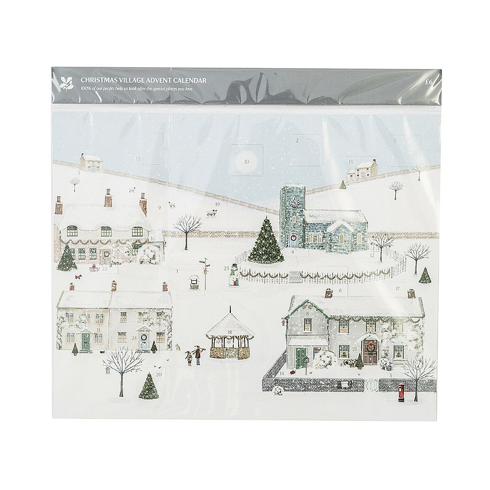 1000x1000 National Trust Christmas Village Advent Calendar From National - Christmas Village Sketch