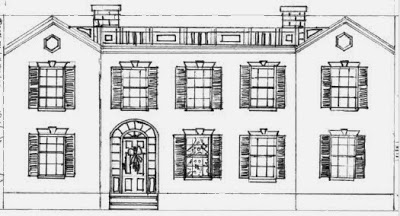 400x216 The Pleasant Times Christmas Village Part Three Houses - Christmas Village Sketch