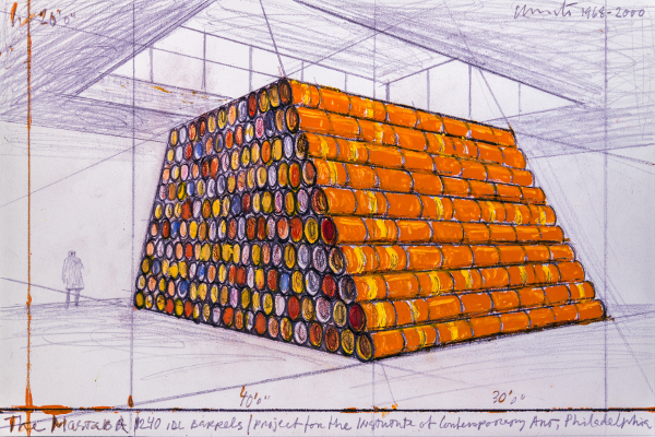 600x400 Christo And Jeanne Claude - Christo Sketches