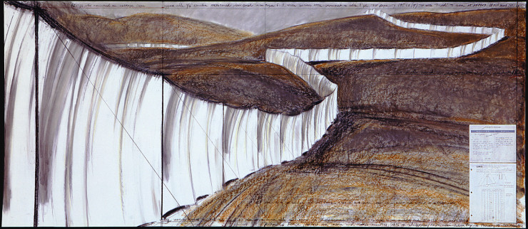 740x322 Christo And Jeanne Claude In The Vogel Collection - Christo Sketches