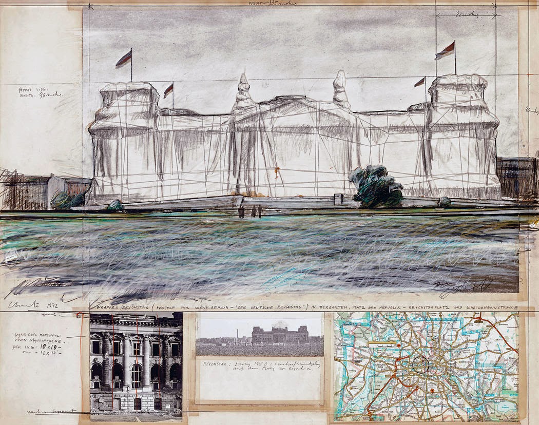 1050x828 Precedents - Christo Sketches