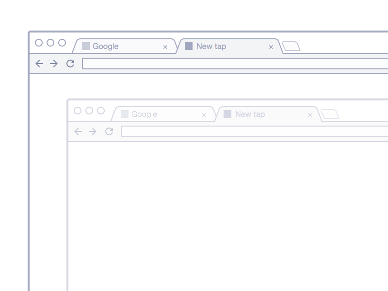 800x600 Chrome Mockup Wireframe Sketch Freebie - Chrome Sketch