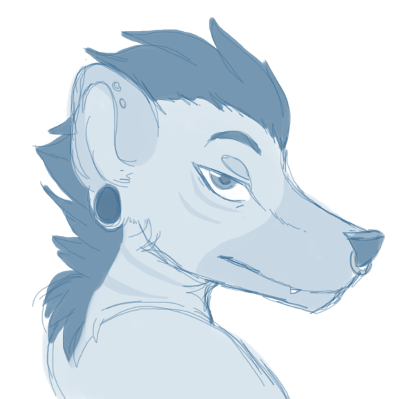 573x578 Chrome (Sketch) By Hoodlumfox - Chrome Sketch