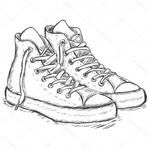 300x300 Converse All Star Chuck Taylor Psd Shopatcloth - Chuck Taylor Sketch